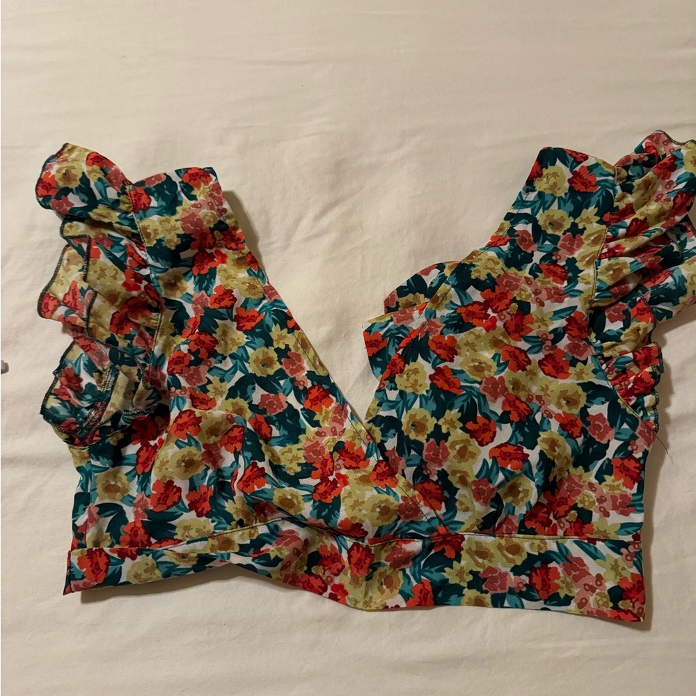 Flowered blouse